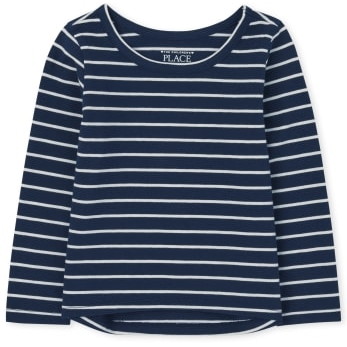 THE CHILDREN'S PLACE/チルドレンズプレイス Striped Basic Layering ティ