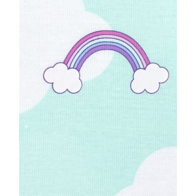 THE CHILDREN'S PLACE/チルドレンズプレイス Unicorn Cloud Snug Fit Cotton パジャマ 2-パック