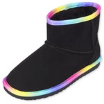 Rainbow Low Faux Suede Booties