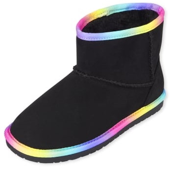 THE CHILDREN'S PLACE/チルドレンズプレイス Rainbow Low Faux Suede Booties