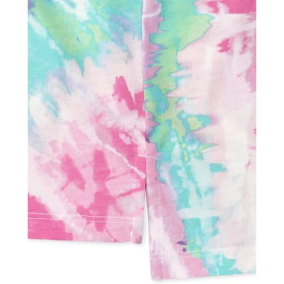THE CHILDREN'S PLACE/チルドレンズプレイス Tie Dye Cut Out High Low トップ