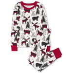 Matching Family Winter Bear Snug Fit Cotton パジャマ
