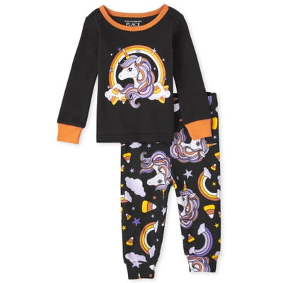 THE CHILDREN'S PLACE/チルドレンズプレイス Halloween Unicorn Snug Fit Cotton パジャマ