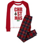 THE CHILDREN'S PLACE/チルドレンズプレイス Matching Family Christmas Tartan Snug Fit Cotton パジャマ