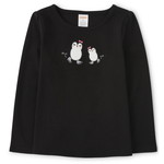 Gymboree / ジンボリー Embroidered Skating Penguin トップ