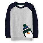 Gymboree / ジンボリー Embroidered Penguin スウェットシャツ