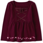 Lace Up Babydoll トップ