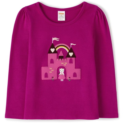 Gymboree / ジンボリー Embroidered Castle トップ